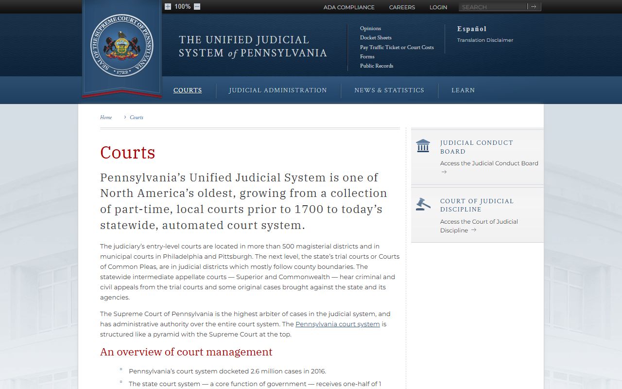 McKean County Court records Pennsylvania courts overview