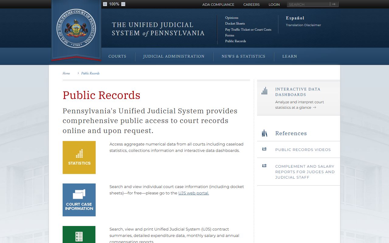 McKean County Court records Pennsylvania public records page